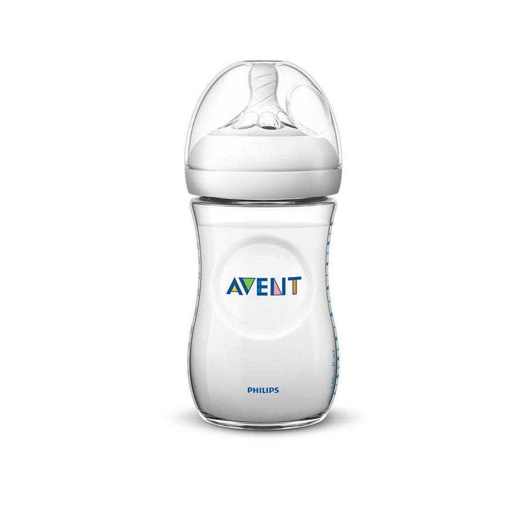 AVENT Biberon Naturel 260ml +1m scf033/17 {{ para_klean }}