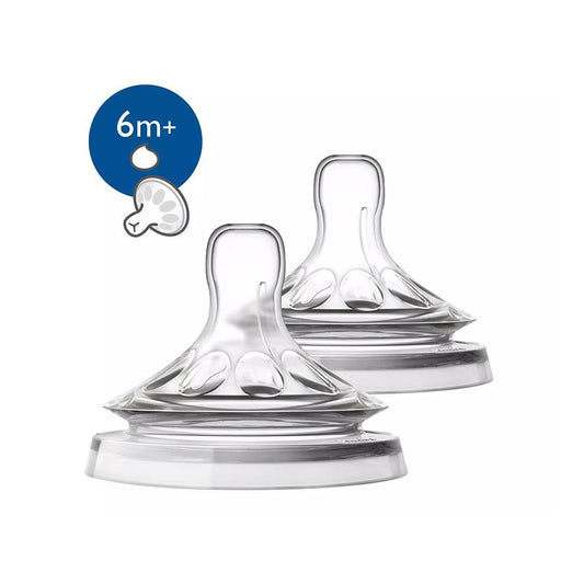AVENT 2 Tétines Natural Variable +6m scf046/27 - Para Klean