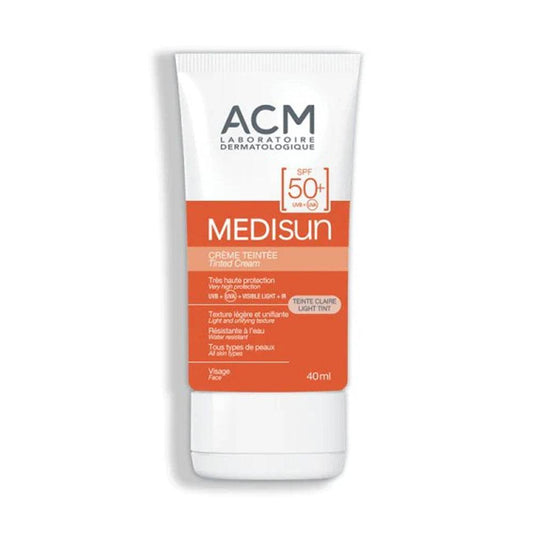 Acm Medisun Crème Teintée Claire SPF 50+ 40ml - Para Klean