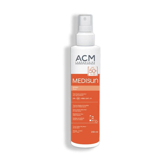Acm Médisun Spray SPF50+ 200ml - Para Klean