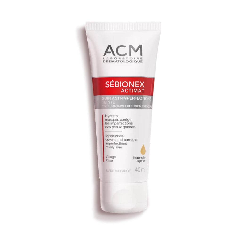 Acm Sébionex Actimat Soin Anti-Imperfections Teinté 40ml - Para Klean