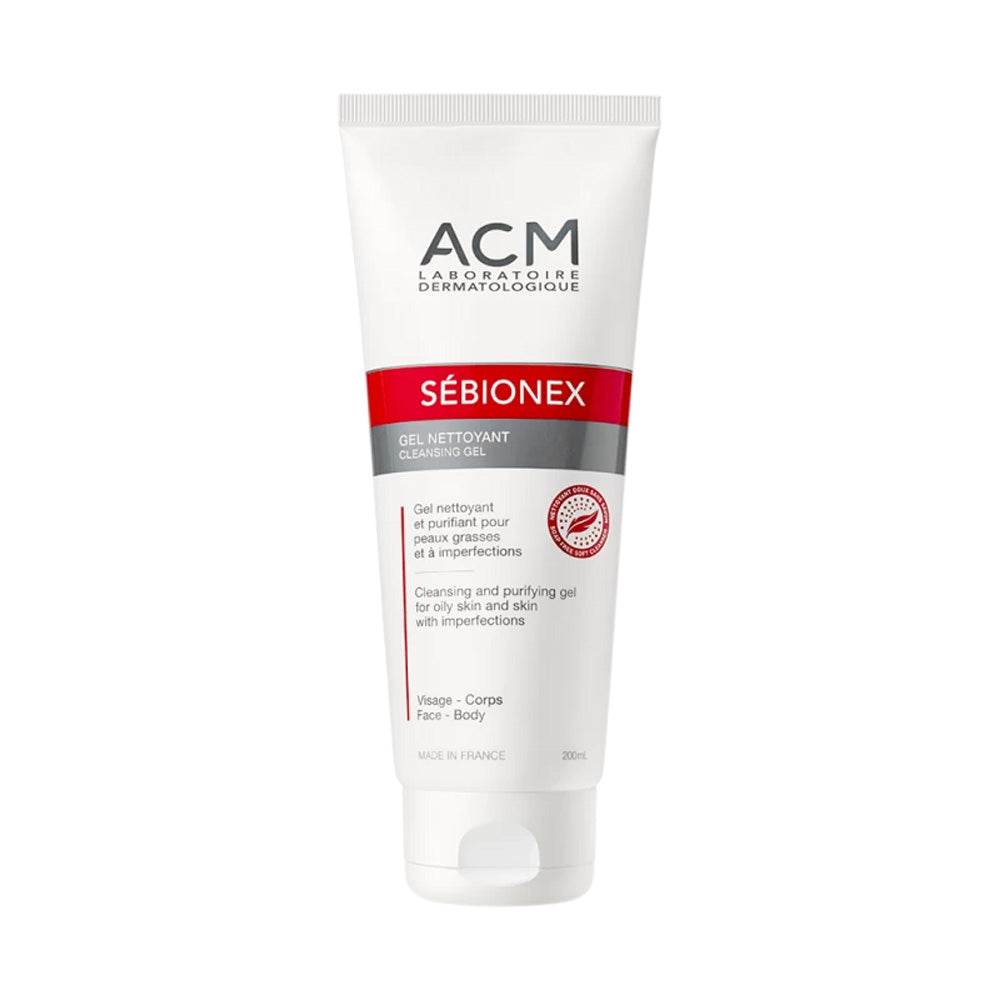 Acm Sébionex Gel Nettoyant Visage Et Corps Peaux Grasses À Imperfections - Para Klean