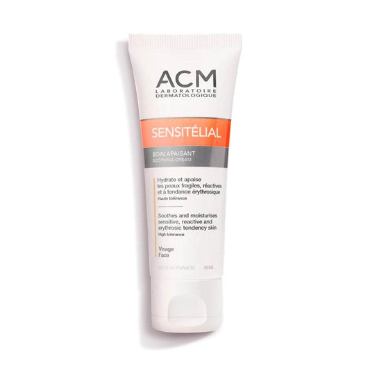 Acm Sensitélial Soin Apaisant Hydratant Et Apaisant Quotidien 40ml - Para Klean