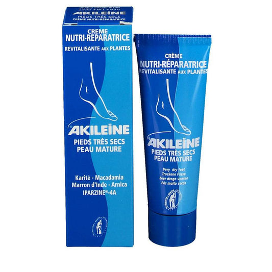 Akileine Crème Nutri Réparatrice Pieds Secs 50ml - Para Klean