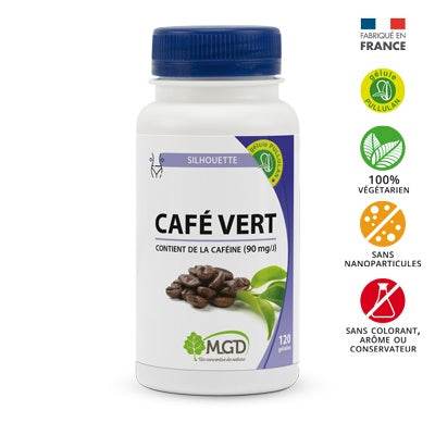MGD Café Vert Boite 120 Gélules - Para Klean