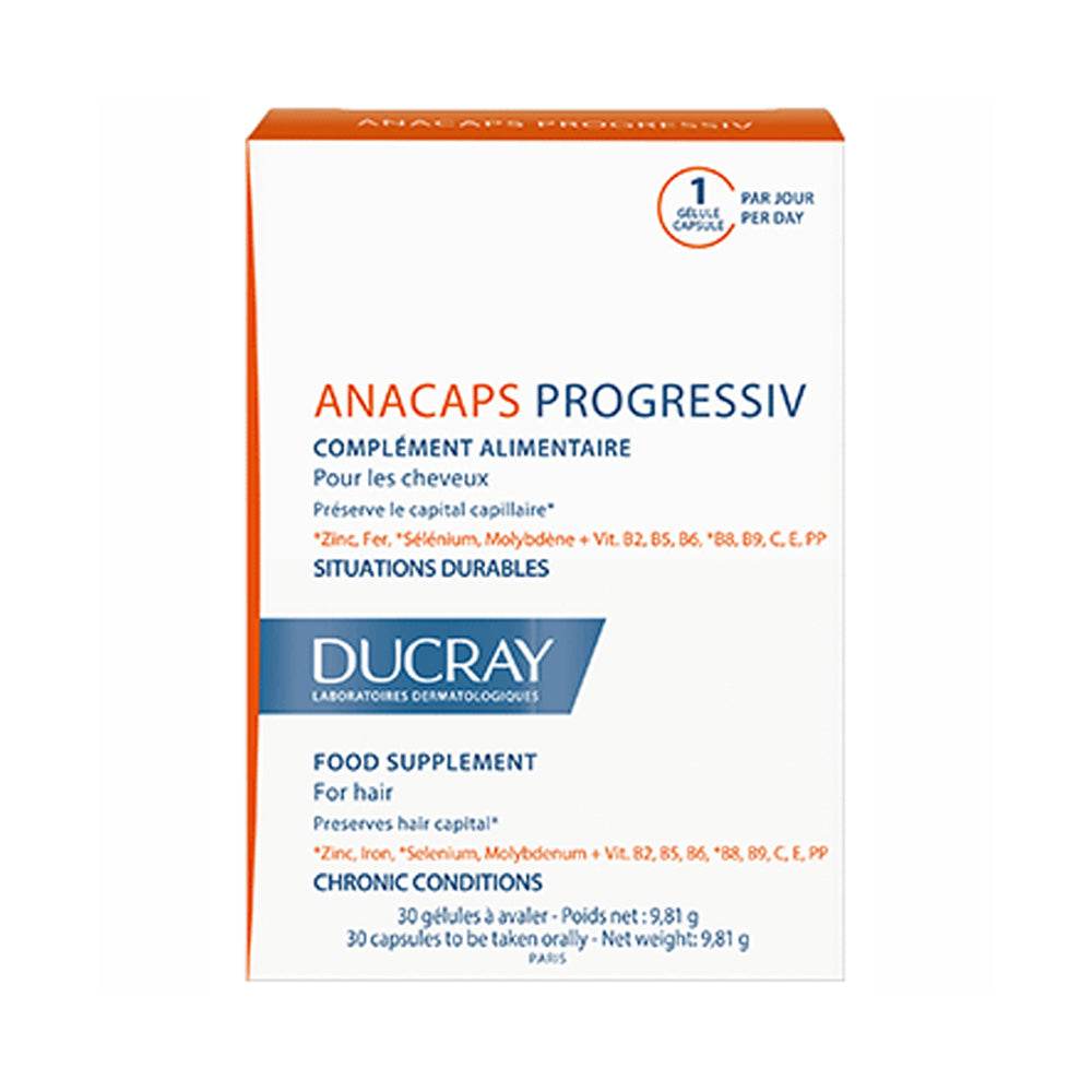Ducray Anacaps Progressiv 30 Gélules {{ para_klean }}