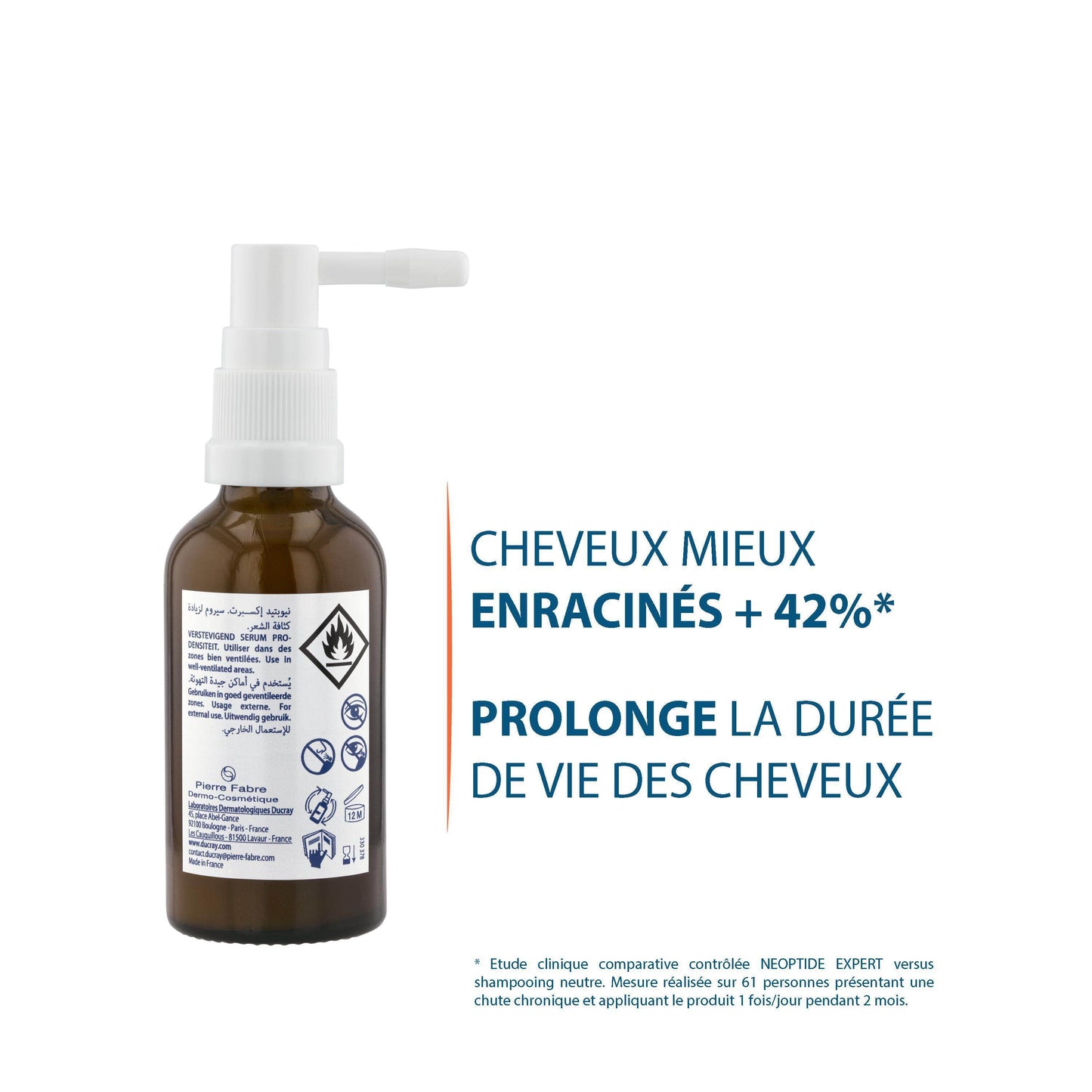 Ducray NEOPTIDE EXPERT Sérum antichute & croissance 2 * 50ML - Para Klean