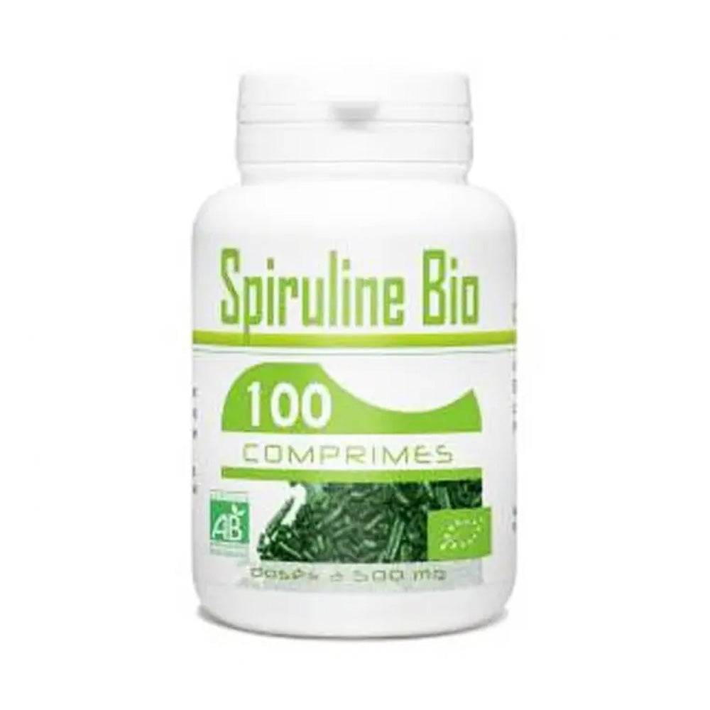 GPH Diffusion Spiruline Bio 500mg 100 Comprimes - Para Klean