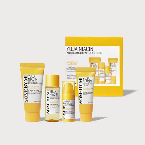 SOME BY MI - Yuja Niacin anti blemish starter kit - Para Klean