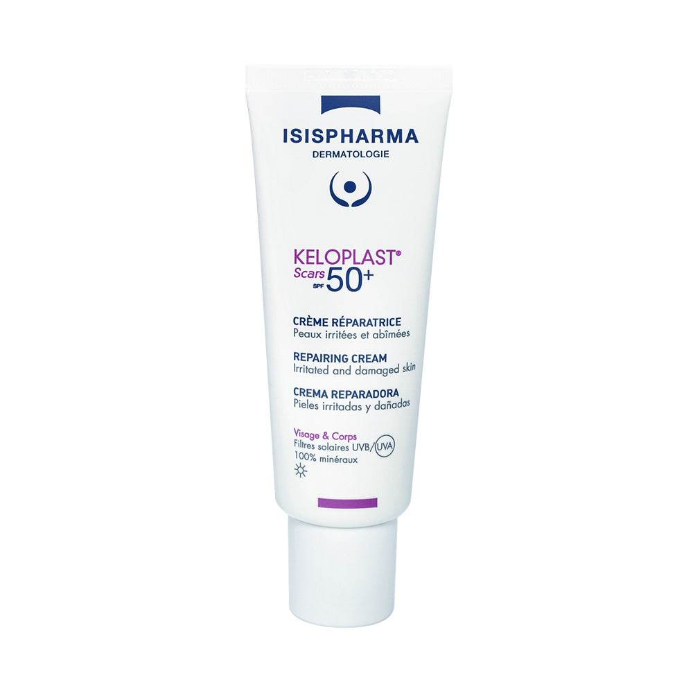 Isispharma Keloplast Scars Crème Réparatrice Protectrice SPF50+ 40ml - Para Klean