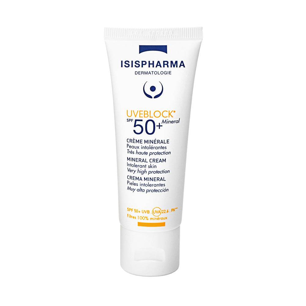 Isispharma Uveblock Crème Minérale Invisible SPF50+ 40ml - Para Klean