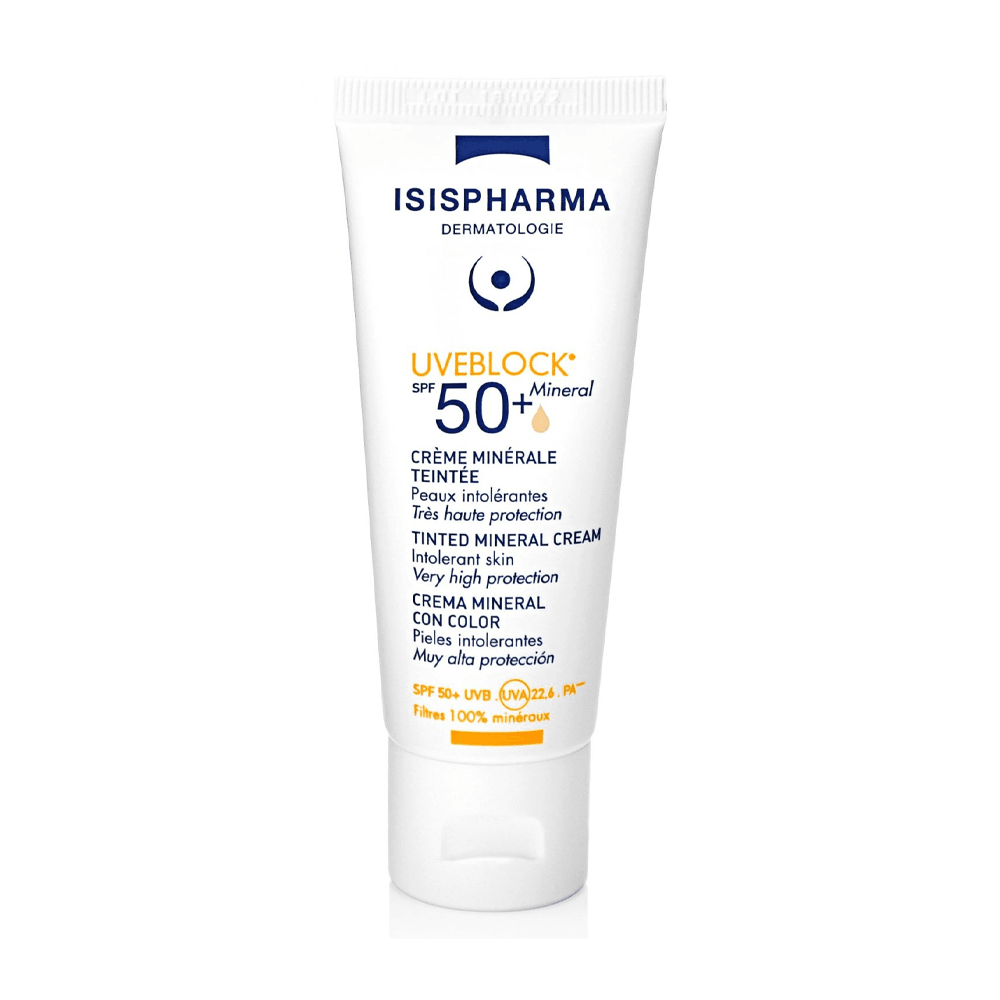 Isispharma Uveblock Minéral Teinté SPF50+ 40ml - Para Klean