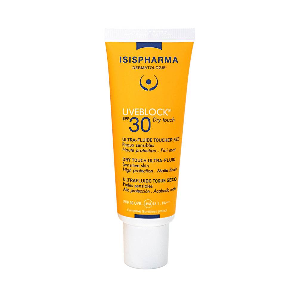 Isispharma Uveblock Ultra-Fluide Touché Sec SPF30 40ml - Para Klean