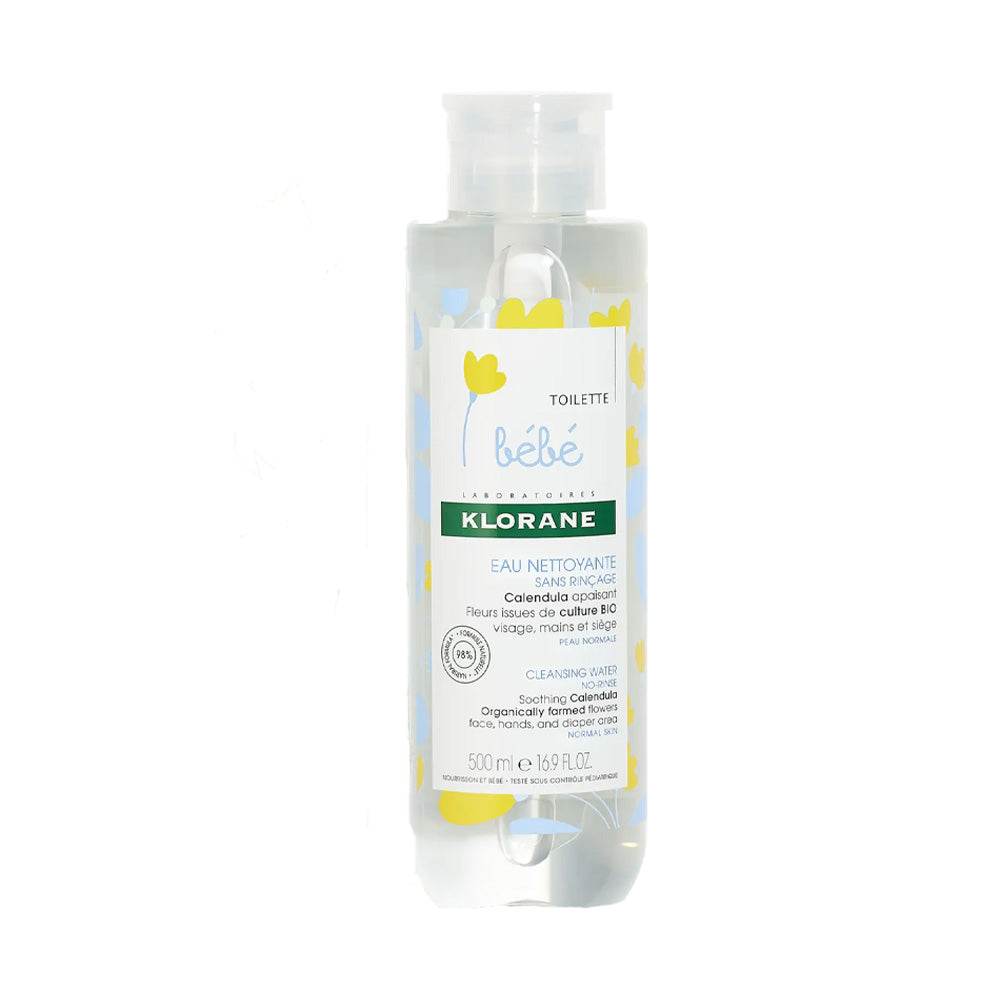 Klorane Bébé Eau Nettoyante Au Calendula 500ml - Para Klean