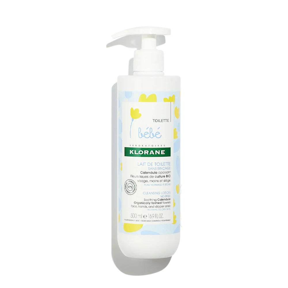 Klorane Bébé Lait De Toilette Sans Rinçage Au Calendula 500ml - Para Klean