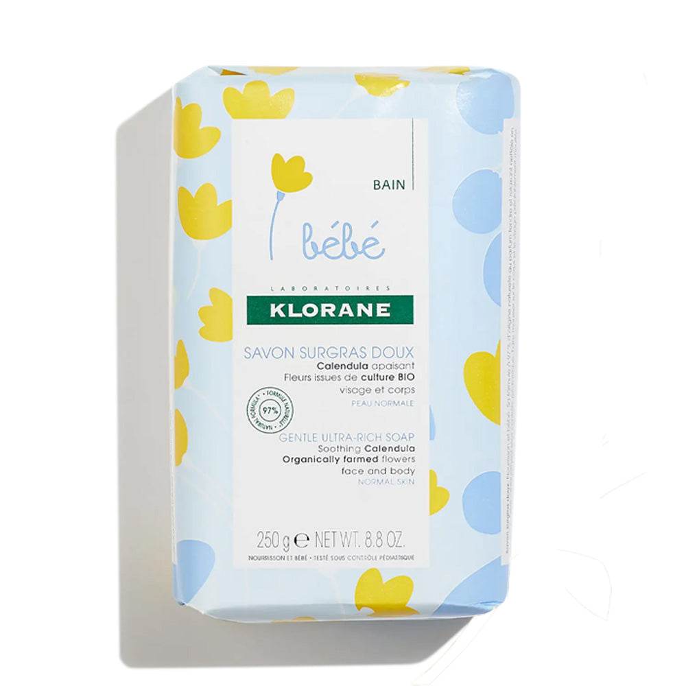 Klorane Bébé Savon surgras doux au Calendula 250g - Para Klean