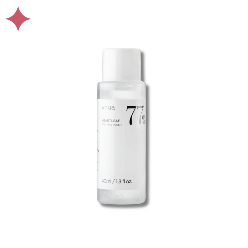 MINI ANUA - Heartleaf 77% Soothing Toner 40ml {{ para_klean }}