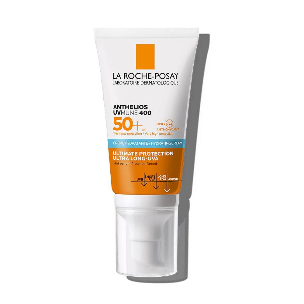 La Roche Posay Anthelios UVMune 400 Crème Hydratante SPF50+ Invisible 50ml - Para Klean
