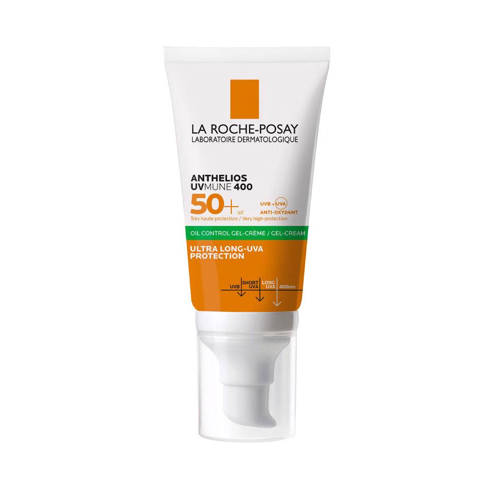 La Roche Posay Anthelios UVMUNE 400 Oil Control Gel-Crème SPF50+ Invisible 50ml= EAU THERMALE 50ML OFFERTE - Para Klean