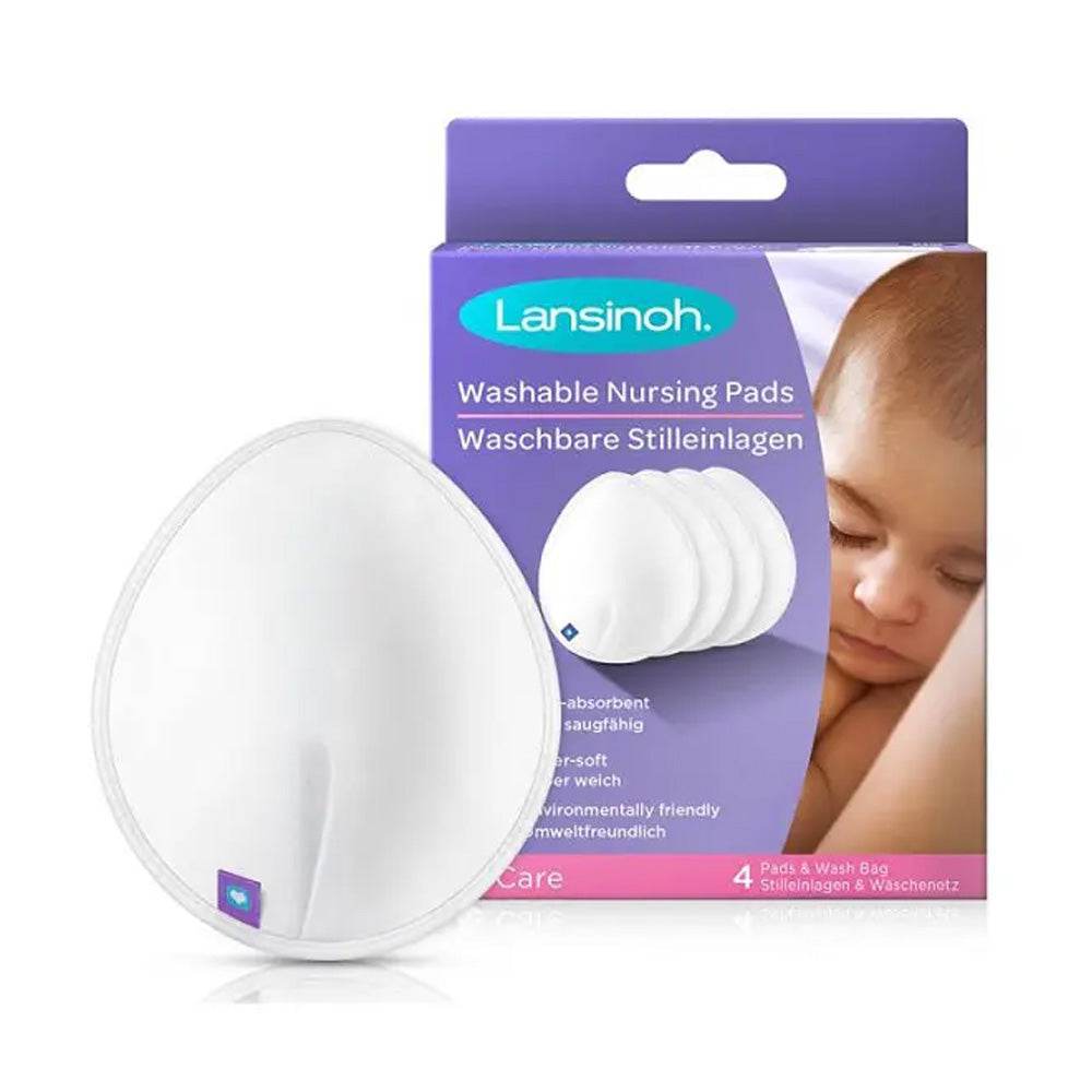 Lansinoh Coussinets D'allaitements Lavables 4 Pads - Para Klean