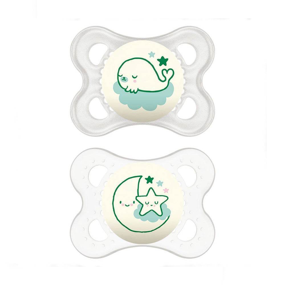 MAM Original 0-6m Night -2 Sucettes - Para Klean