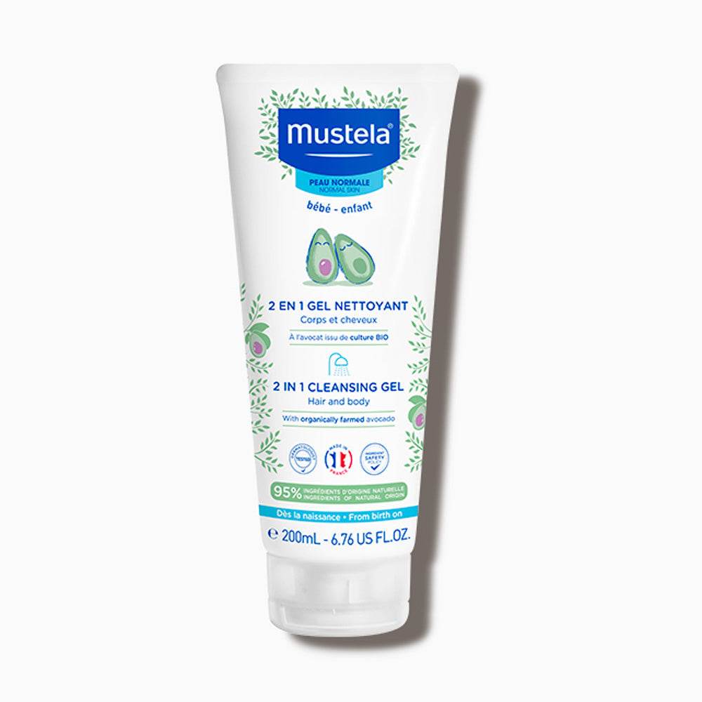 Mustela Gel Nettoyant 2 en 1 à l'avocat BIO 200ml - Para Klean