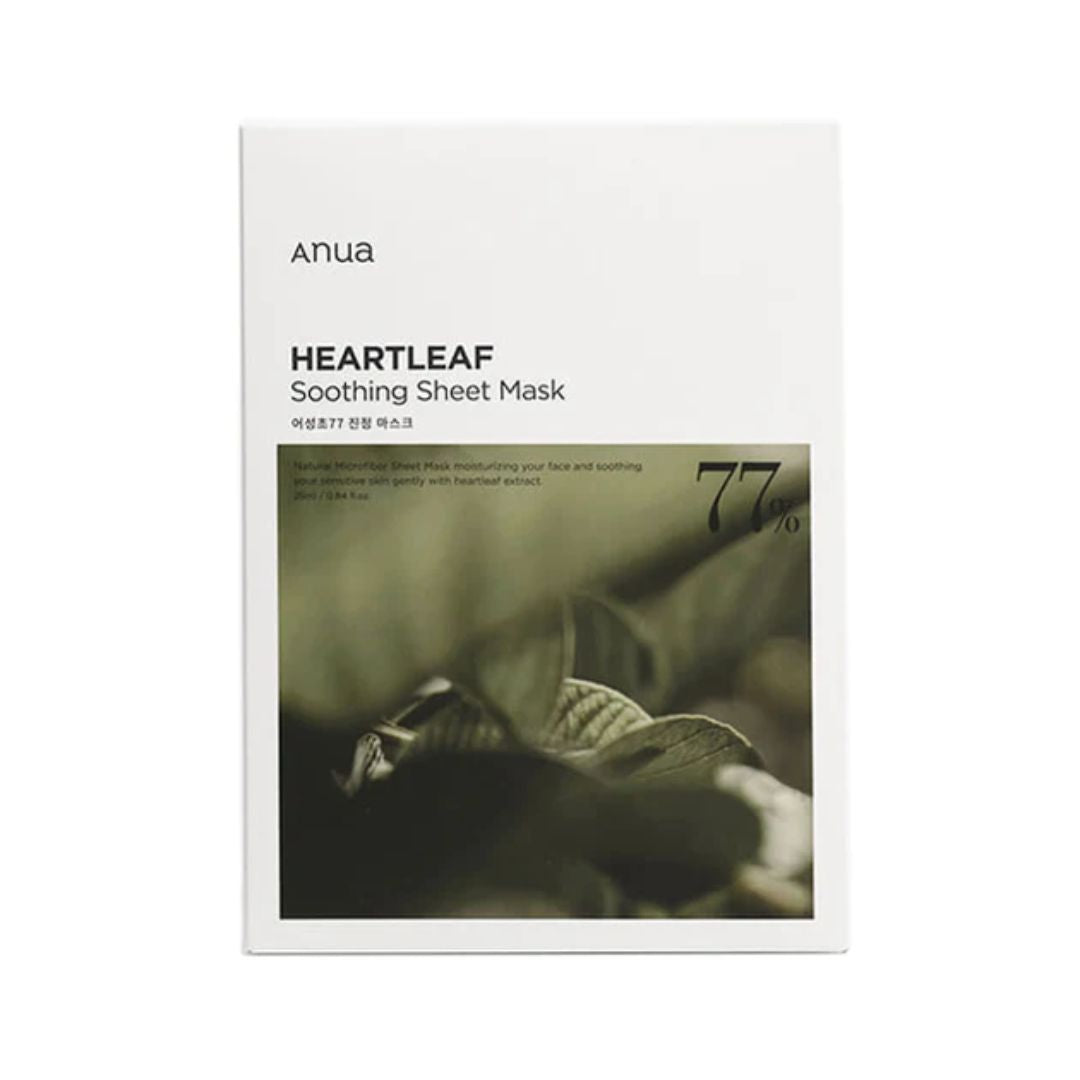 ANUA - Heartleaf 77% Soothing Sheet Mask - Masque Tissu Visage Default Title {{ para_klean }}