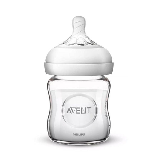 AVENT Biberon En Verre Natural 120ml +0m scf051/17 - Para Klean