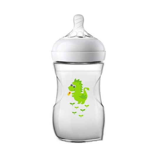 AVENT Biberon Naturel 260ml +1m Scf070/24 Dragon - Para Klean