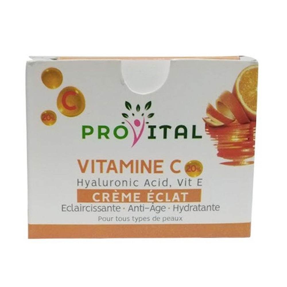 Pro-Vital Crème Éclat Vitamine C 50ml - Para Klean
