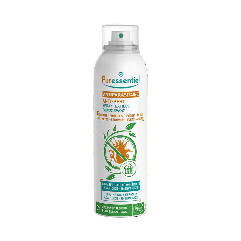 Puressentiel Assainissant Spray Textiles Antiparasitaire 150ml - Para Klean