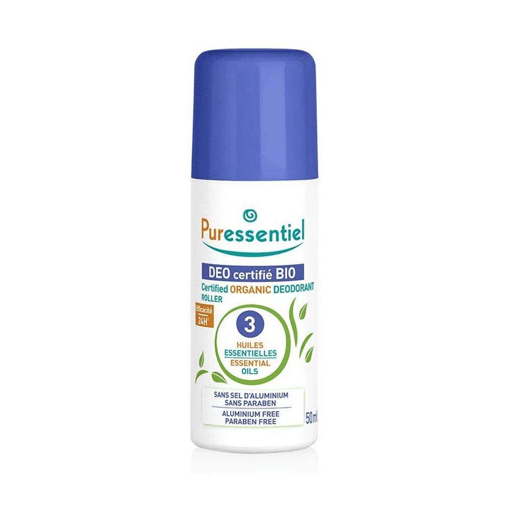 Puressentiel Déodorant à bille certifié BIO roll-on 50ml - Para Klean