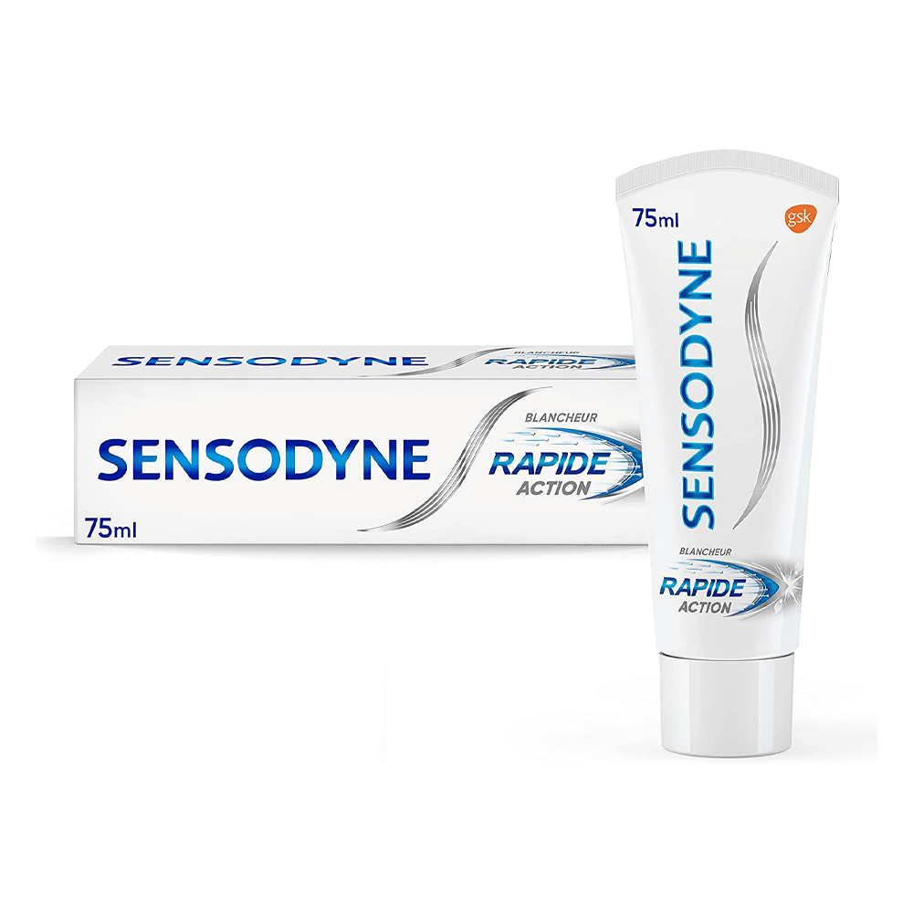 Sensodyne Dentifrices Rapide Blancheur 75ml - Para Klean