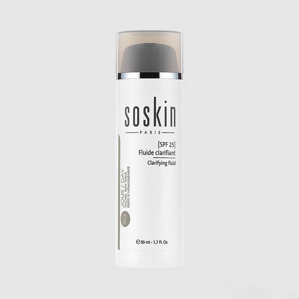 Soskin Fluide Clarifiant SPF25 50ml - Para Klean