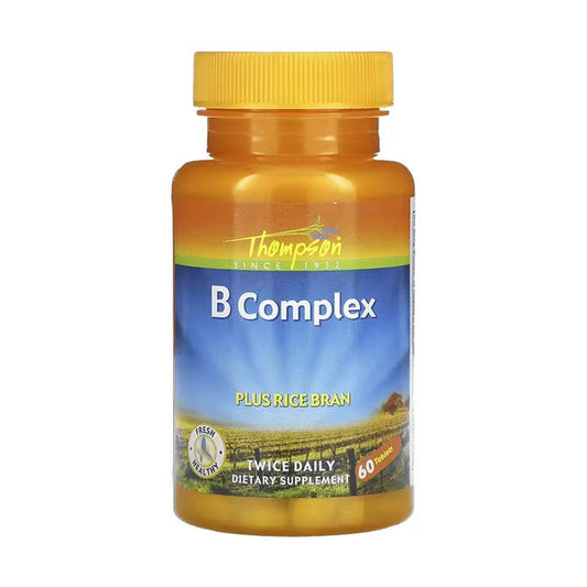 Thompson Complexe Vitamine B 60 Comprimés - Para Klean