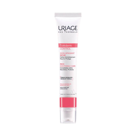 Uriage Toléderm Control Soin Apaisant Riche 40ml - Para Klean