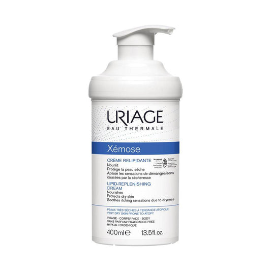 Uriage XÉMOSE Crème Relipidante Anti-irritations 400ml - Para Klean