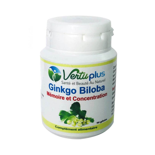 Vertu Plus Ginkgo Biloba 90 Gélules - Para Klean