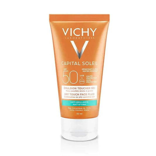 Vichy Capital Soleil Emulsion Toucher Sec SPF50+ 50ml - Para Klean