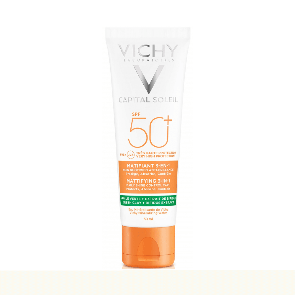 Vichy Capital Soleil Matifiant 3en1 SPF50+ 50ml {{ para_klean }}