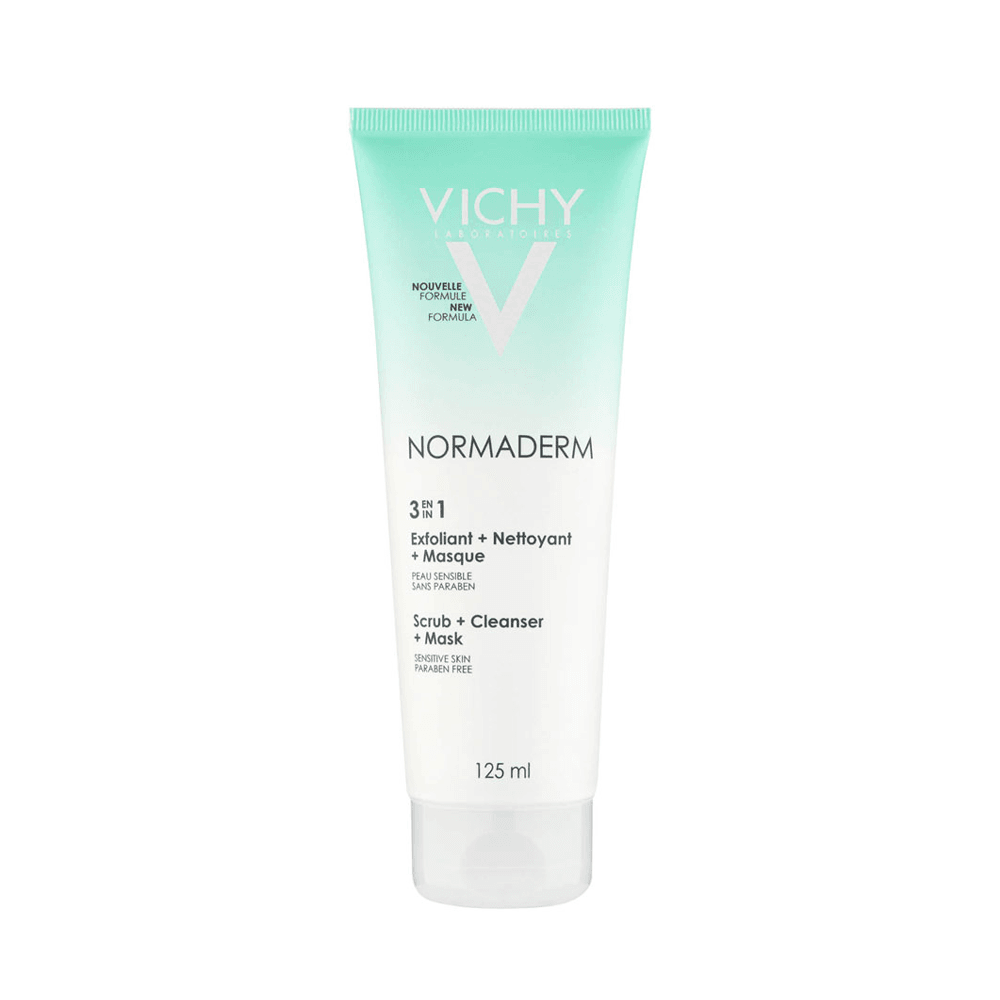 Vichy Normaderm 3 En 1 Exfoliant Nettoyant Masque 125ml - Para Klean