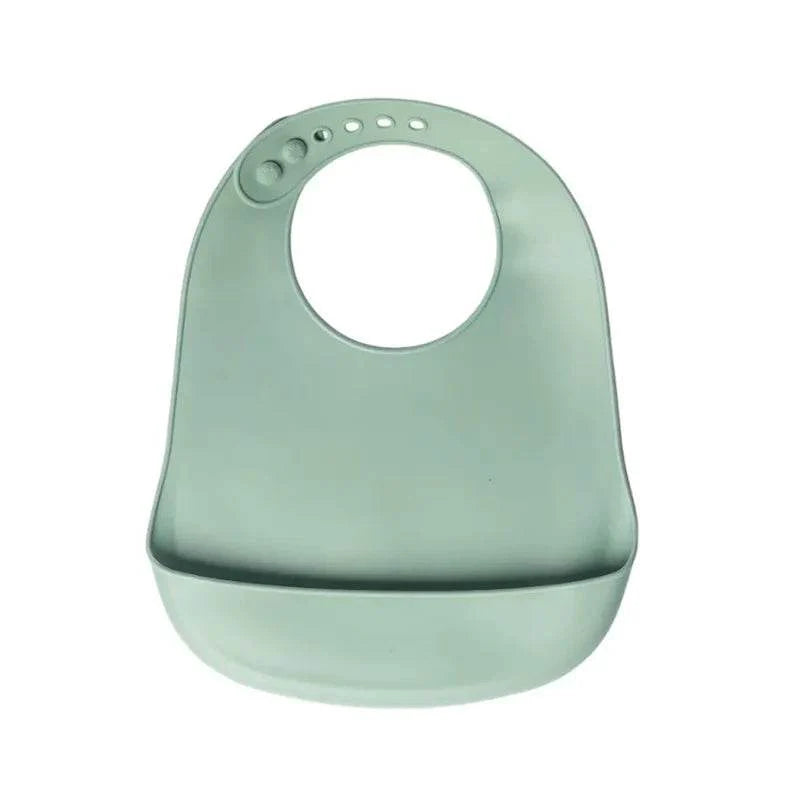 YUMMY Bavoir en Silicone avec Poche 9M+ - Para Klean