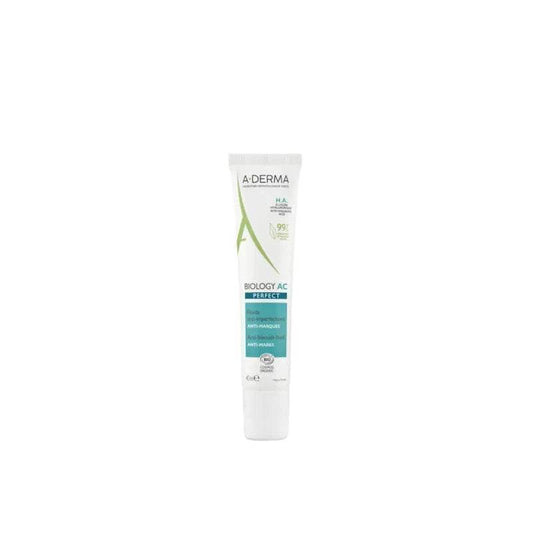 A-derma Biology AC PERFECT Fluide Anti-Imperfections Anti-Marques | 40 Ml - Para Klean