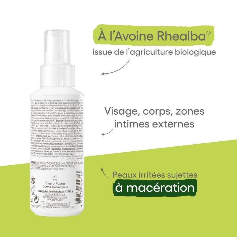 A-Derma CYTELIUM Spray Asséchant Apaisant 100ml - Para Klean
