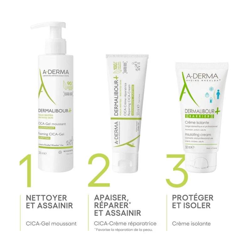 A-Derma DERMALIBOUR Crème Réparatrice 50 ml - Para Klean