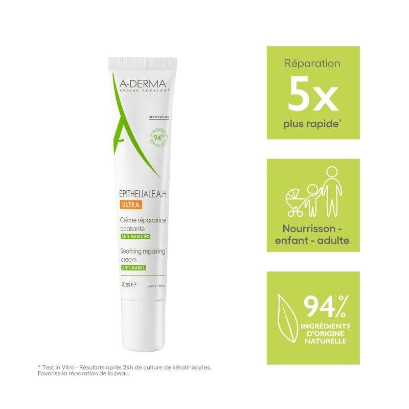 A-Derma Epitheliale A.H Creme Ultra Réparatrice 40ml - Para Klean