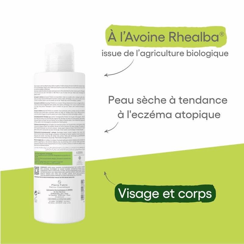 A-Derma EXOMEGA CONTROL Gel Moussant Émollient anti-grattage - Para Klean