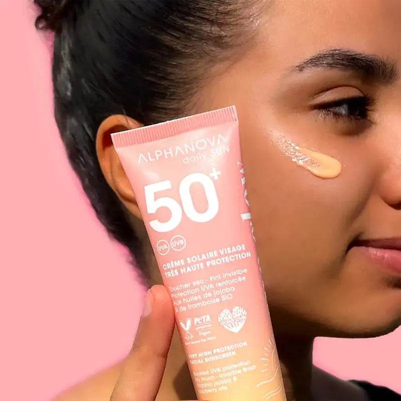 Alphaparaklean Sun Glow Creme Solaire Spf50+ 50ml - Para Klean