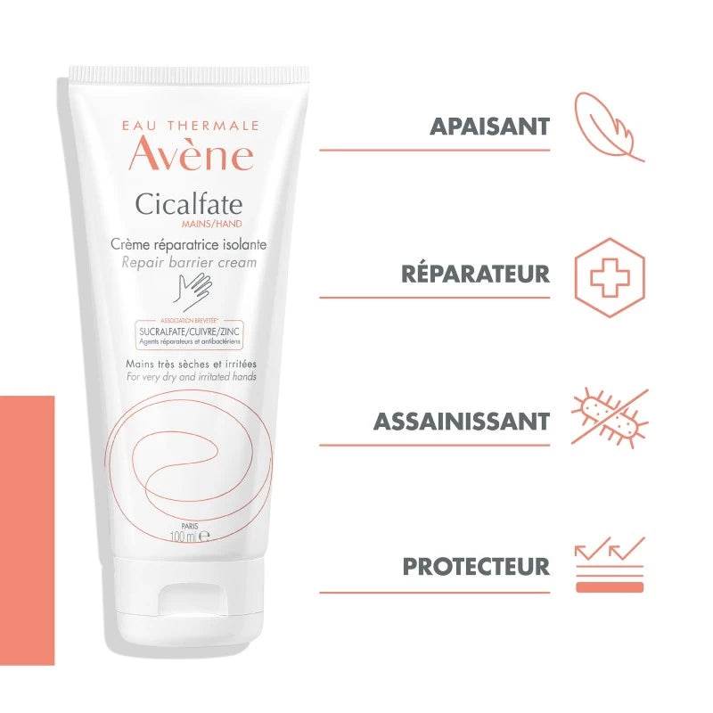 Avène Cicalfate MAINS Crème Réparatrice Isolante 100ml - Para Klean