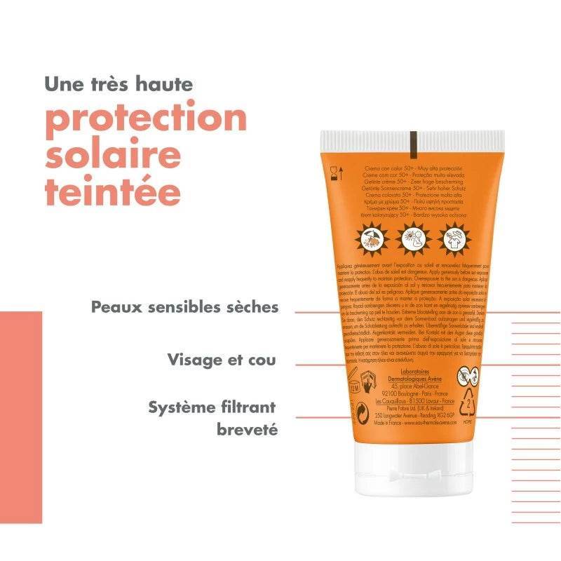 Avène Crème teintée SPF50+ 50ml - Para Klean